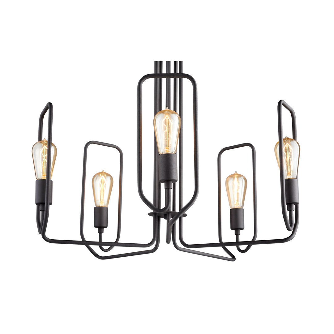Quorum Howe 650-5-69 Chandelier Light - Textured Black