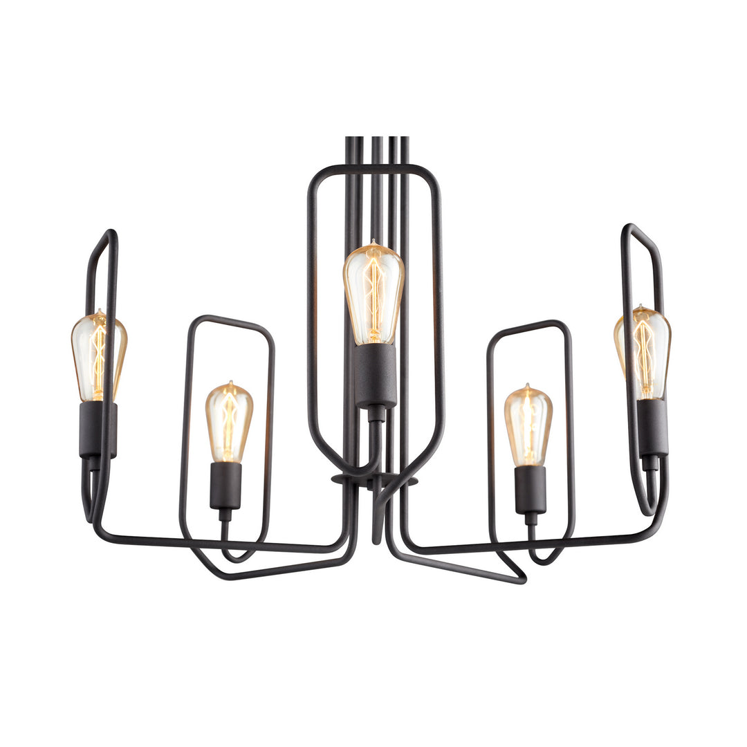 Quorum Howe 650-5-69 Chandelier Light - Textured Black