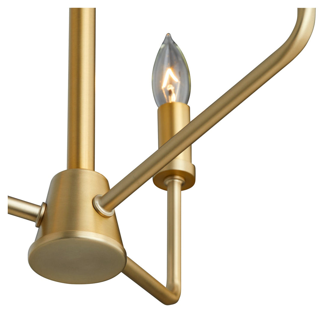 Quorum Harmony 657-3-80 Chandelier Light - Aged Brass