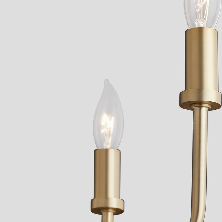 Quorum Harmony 657-5-80 Chandelier Light - Aged Brass