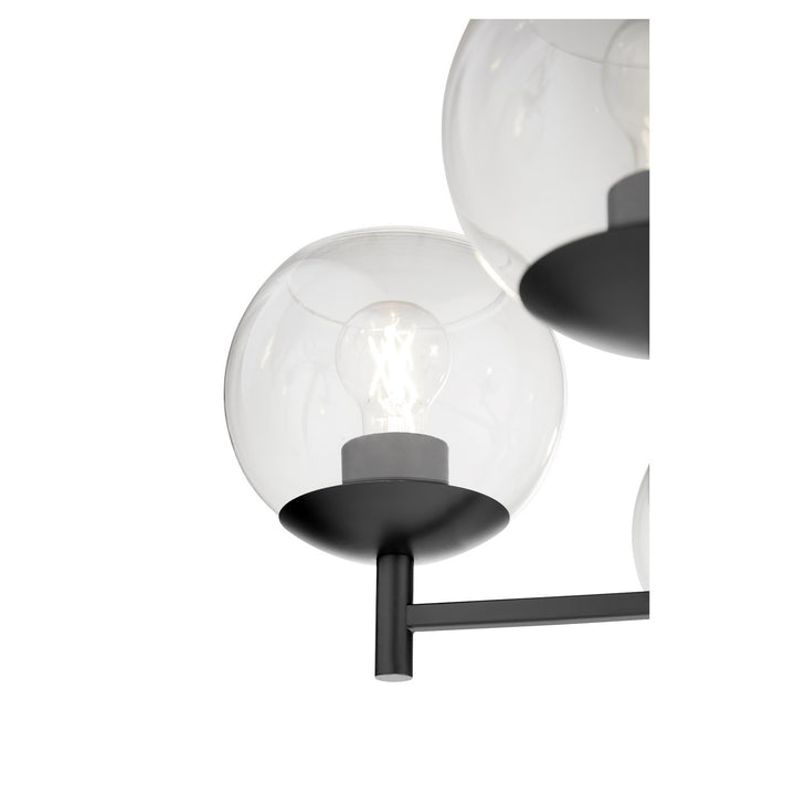 Quorum Lyon 678-5-59 Chandelier Light - Matte Black