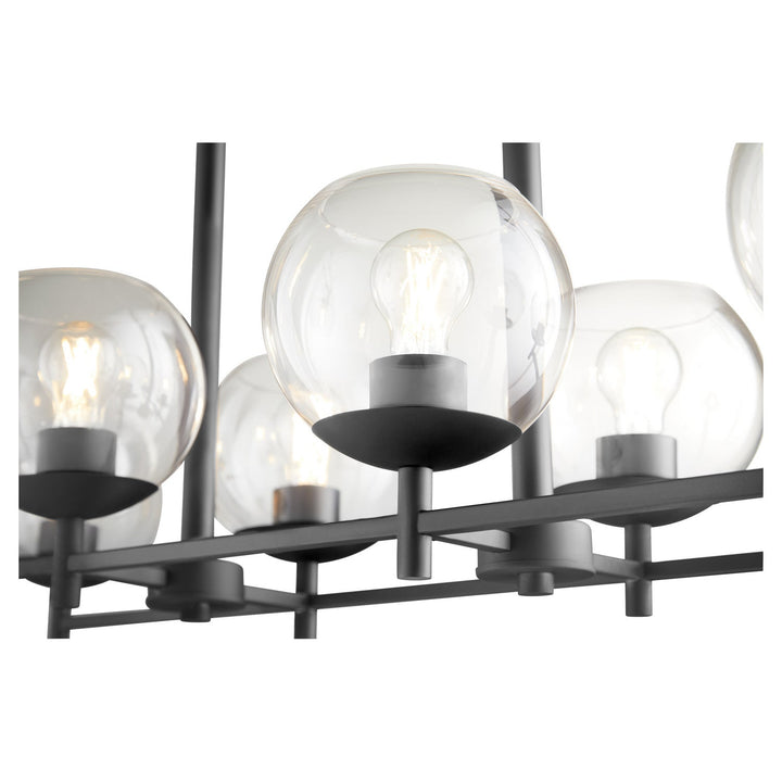 Quorum Lyon 688-8-59 Pendant Light - Matte Black