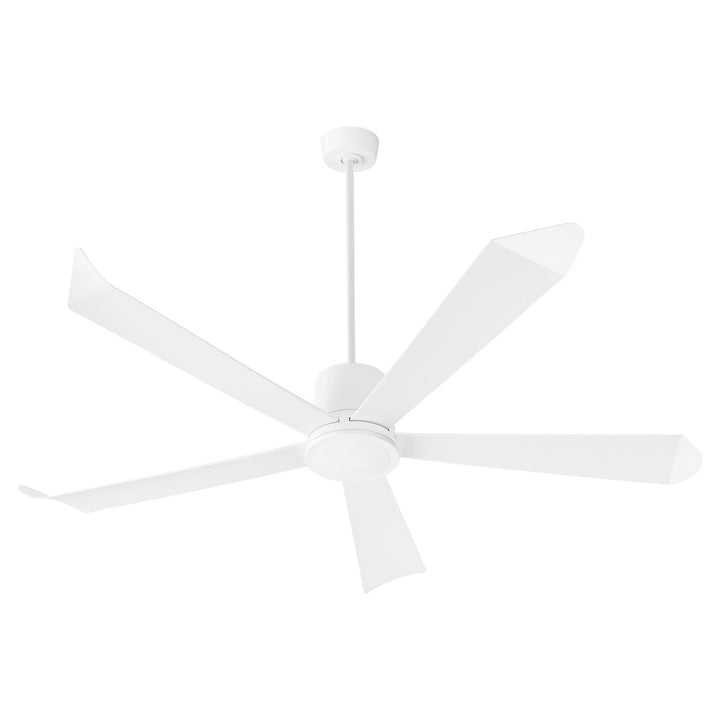 Quorum Rova 82725-8 Ceiling Fan 72 in. - Studio White