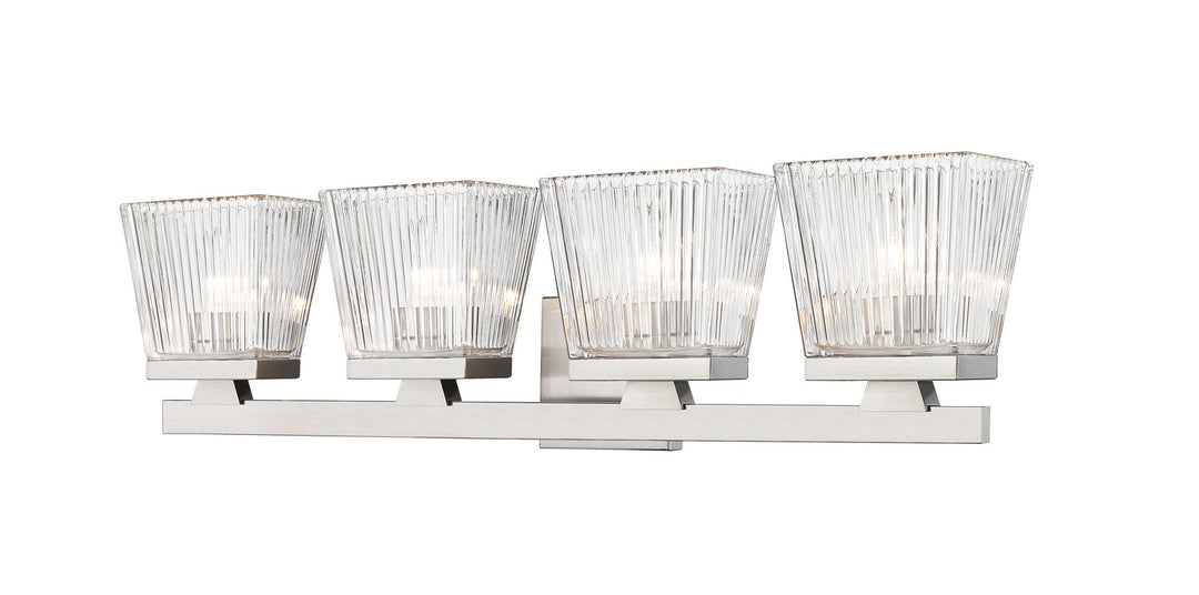 Z-Lite Astor 1936-4V-BN Bath Vanity Light 29 in. wide - Brushed Nickel
