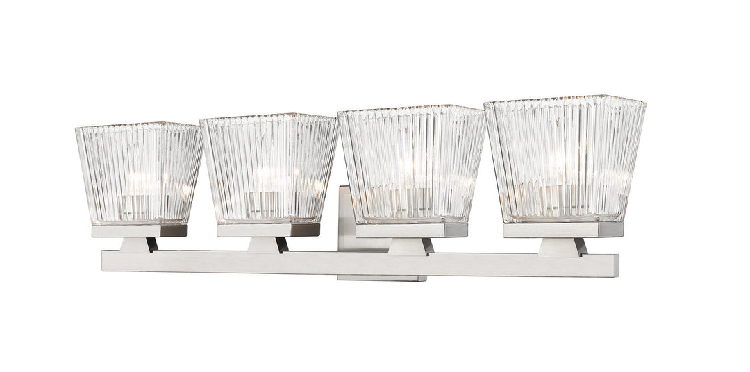 Z-Lite Astor 1936-4V-BN Bath Vanity Light 29 in. wide - Brushed Nickel