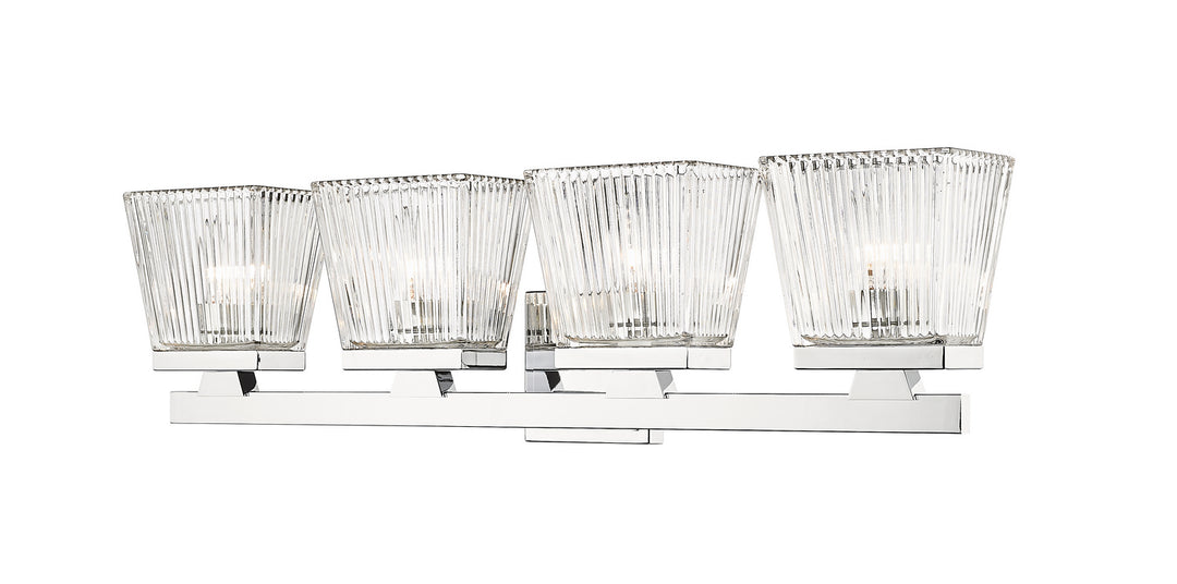 Z-Lite Astor 1936-4V-CH Bath Vanity Light 29 in. wide - Chrome