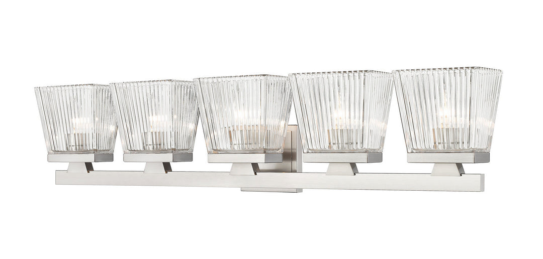 Z-Lite Astor 1936-5V-BN Bath Vanity Light 36 in. wide - Brushed Nickel