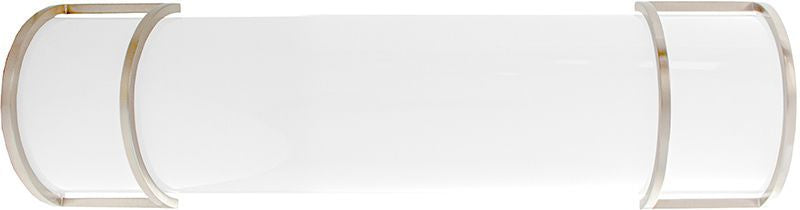 Westgate LVE-24-MCT-BN Bath Vanity Light 7 in. wide - Satin Nickel