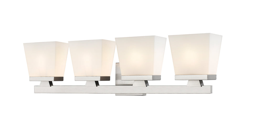 Z-Lite Astor 1937-4V-BN Bath Vanity Light 29 in. wide - Brushed Nickel