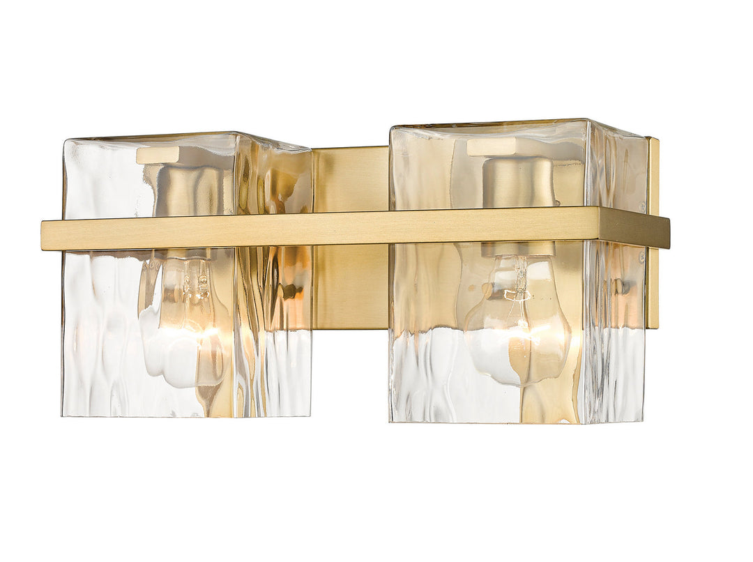 Z-Lite Bennington 1938-2V-MGLD Bath Vanity Light 15 in. wide - Modern Gold