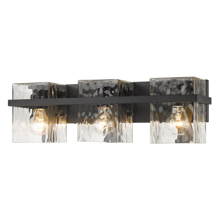 Z-Lite Bennington 1938-3V-MB Bath Vanity Light 23 in. wide - Matte Black