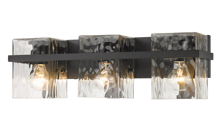 Z-Lite Bennington 1938-3V-MB Bath Vanity Light 23 in. wide - Matte Black