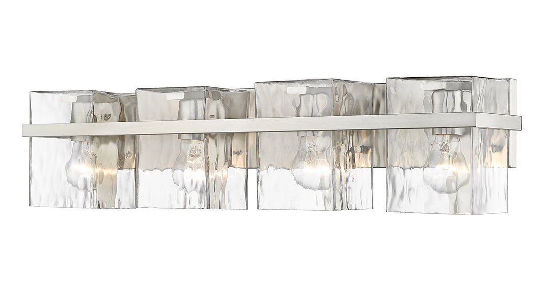 Z-Lite Bennington 1938-4V-BN Bath Vanity Light 30 in. wide - Brushed Nickel