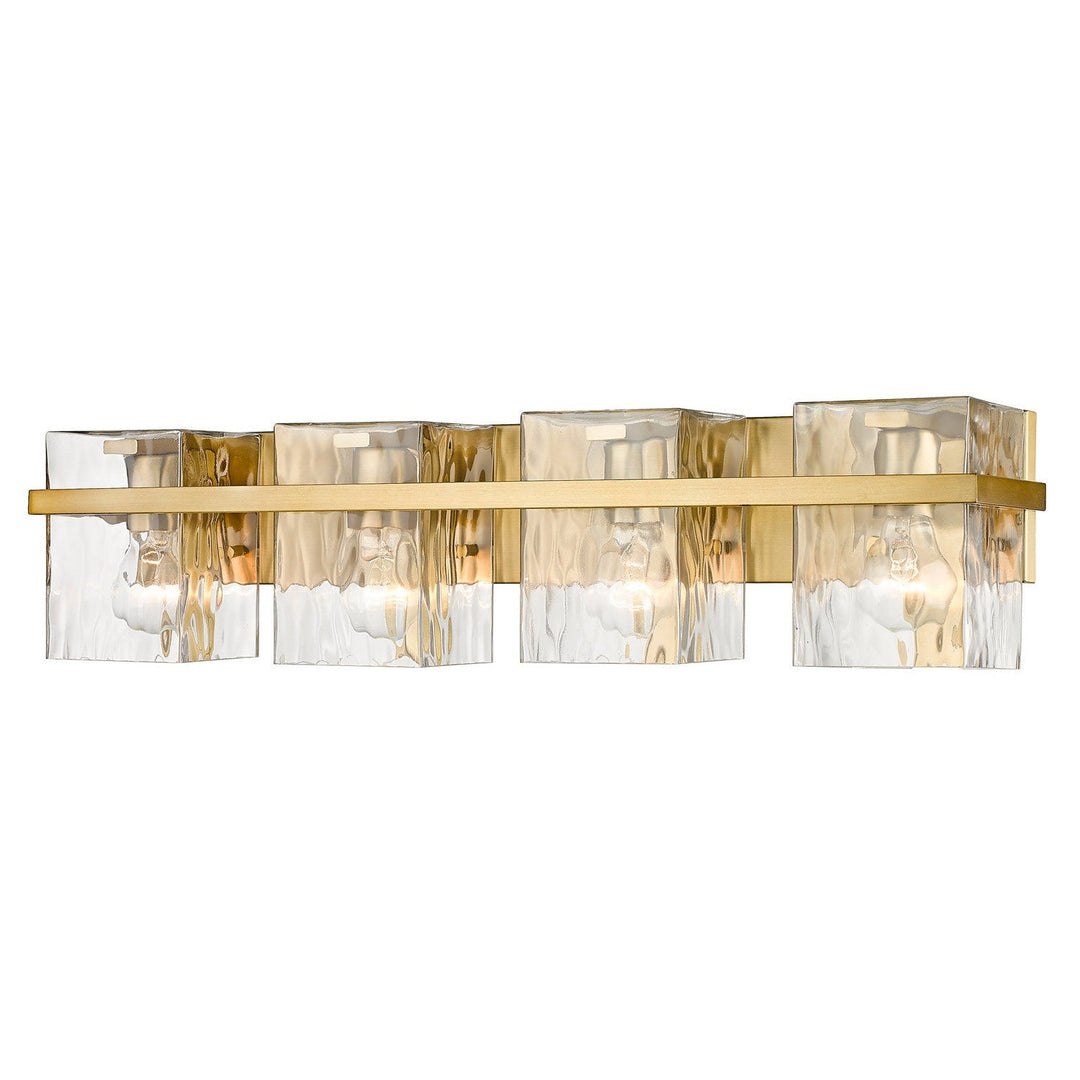 Z-Lite Bennington 1938-4V-MGLD Bath Vanity Light 30 in. wide - Modern Gold