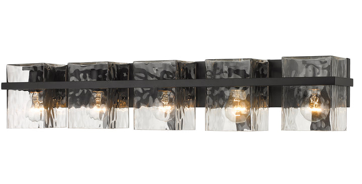 Z-Lite Bennington 1938-5V-MB Bath Vanity Light 37 in. wide - Matte Black