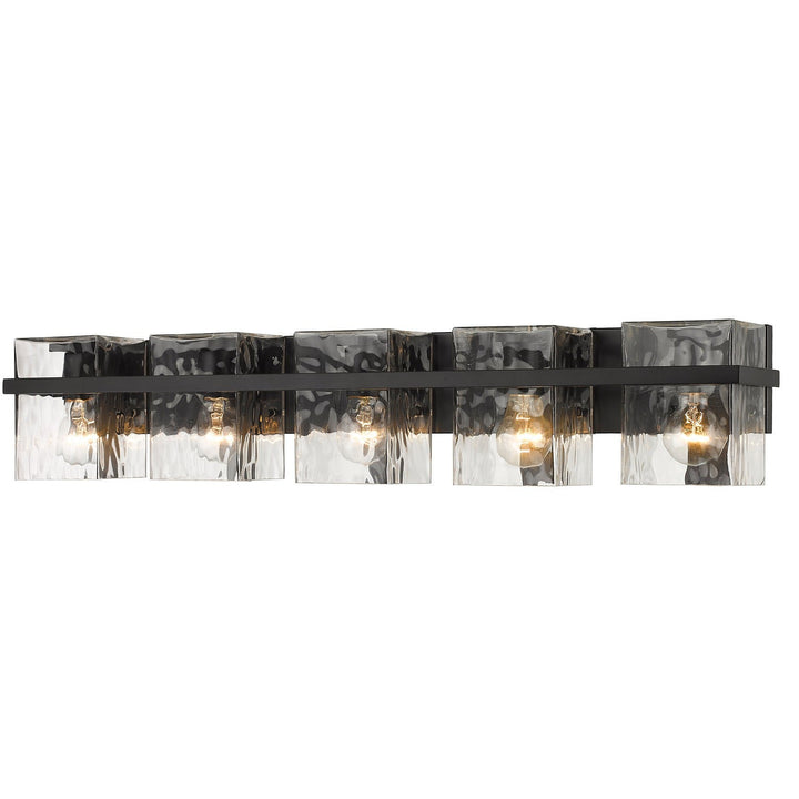 Z-Lite Bennington 1938-5V-MB Bath Vanity Light 37 in. wide - Matte Black