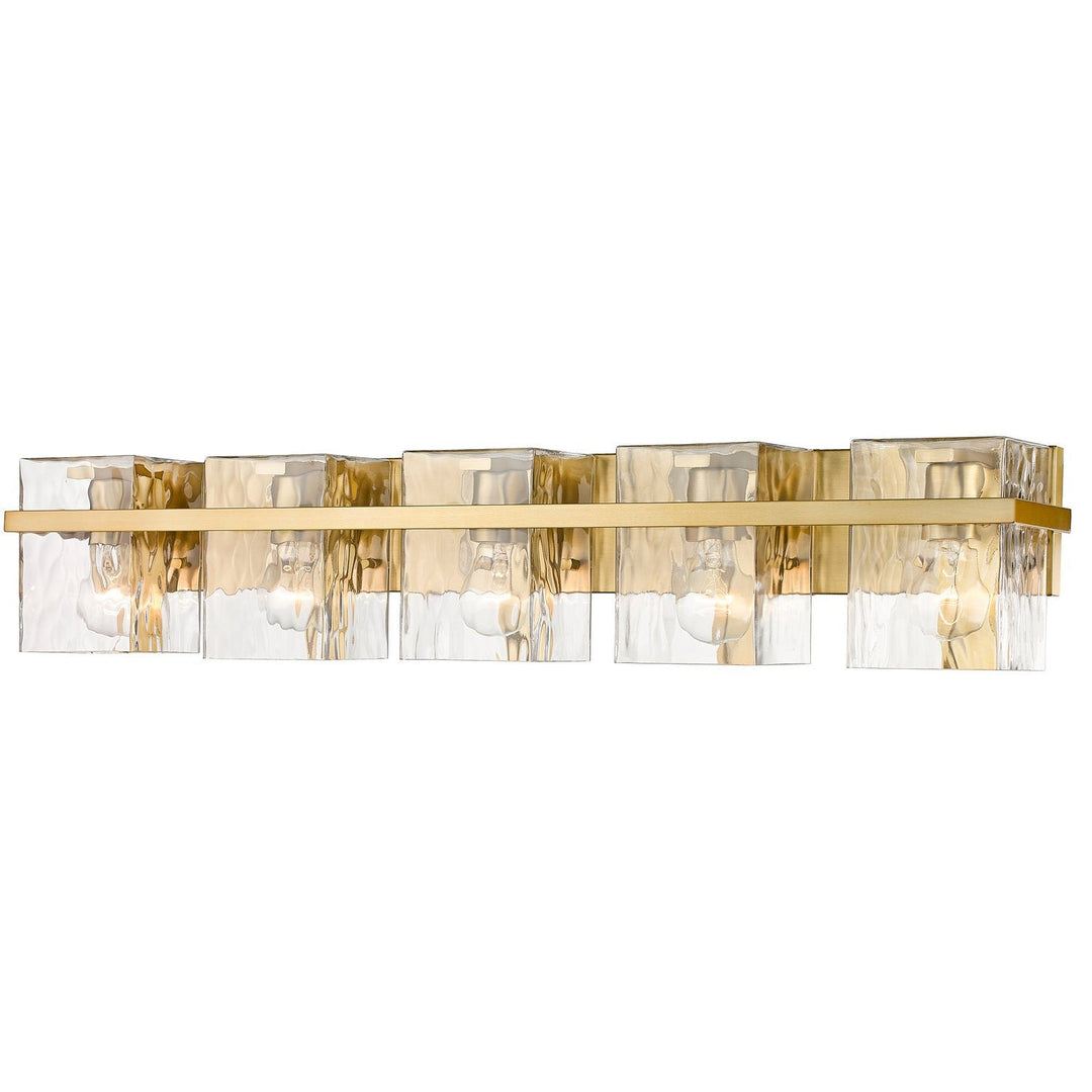 Z-Lite Bennington 1938-5V-MGLD Bath Vanity Light 37 in. wide - Modern Gold