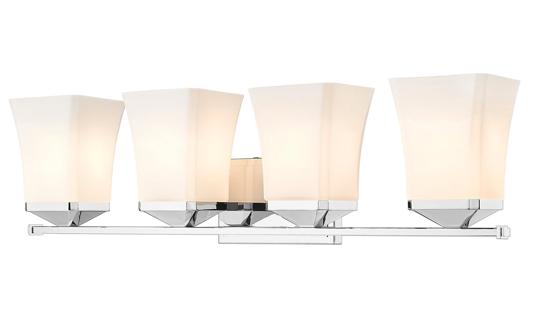 Z-Lite Darcy 1939-4V-CH Bath Vanity Light 28 in. wide - Chrome
