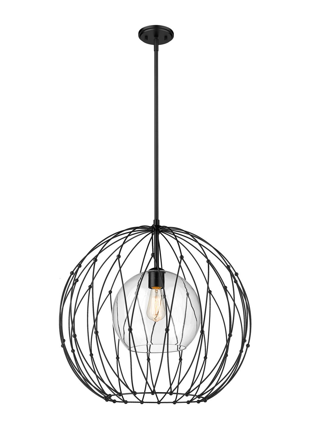 Z-Lite Elle 1940P24-MB Pendant Light - Matte Black