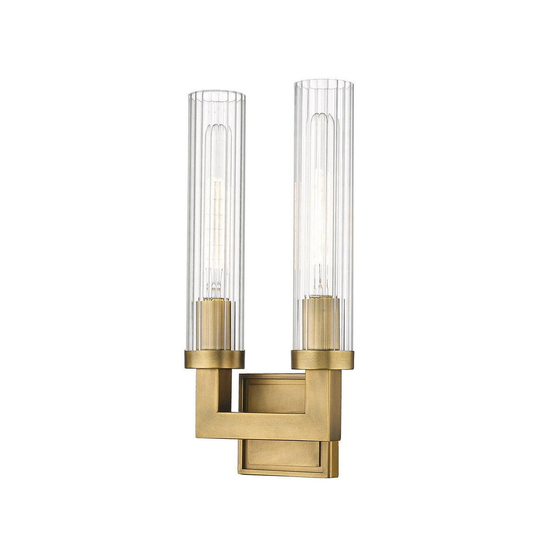 Z-Lite Beau 3031-2S-RB Wall Sconce Light - Rubbed Brass