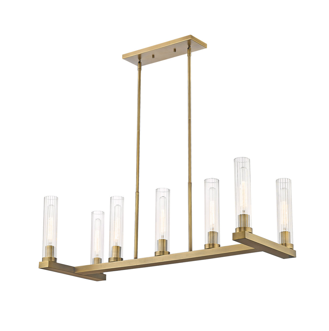 Z-Lite Beau 3031-7L-RB Pendant Light - Rubbed Brass