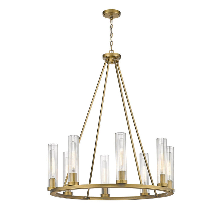 Z-Lite Beau 3031-8RB Chandelier Light - Rubbed Brass