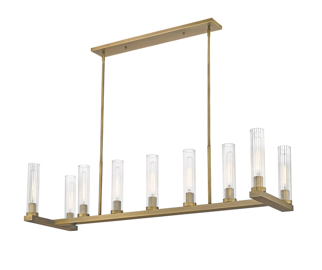 Z-Lite Beau 3031-9L-RB Pendant Light - Rubbed Brass