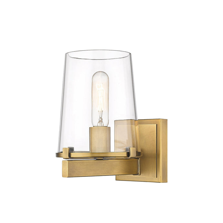 Z-Lite Callista 3032-1V-RB Wall Sconce Light - Rubbed Brass