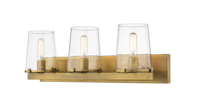 Z-Lite Callista 3032-3V-RB Bath Vanity Light 28 in. wide - Rubbed Brass