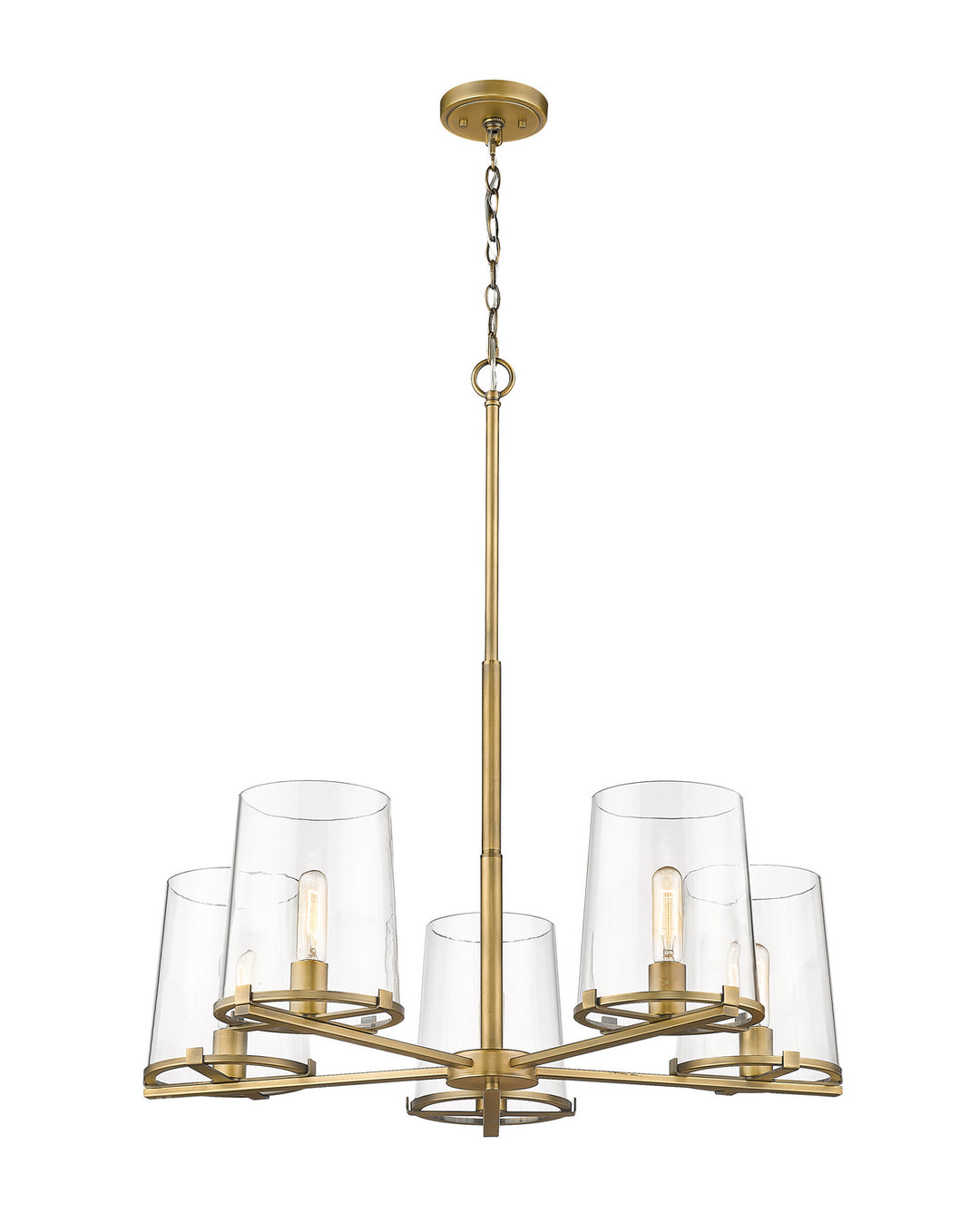 Z-Lite Callista 3032-5RB Chandelier Light - Rubbed Brass