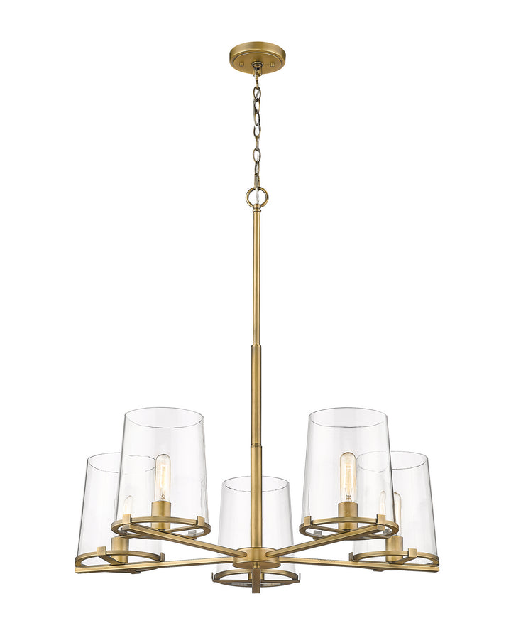 Z-Lite Callista 3032-5RB Chandelier Light - Rubbed Brass