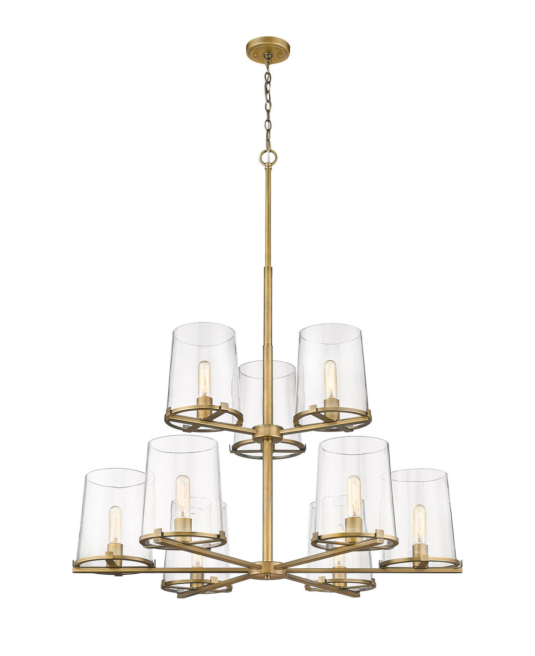 Z-Lite Callista 3032-9RB Chandelier Light - Rubbed Brass