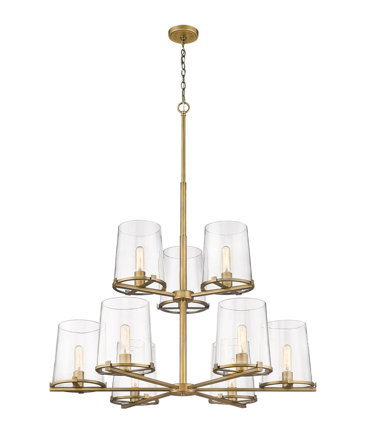 Z-Lite Callista 3032-9RB Chandelier Light - Rubbed Brass