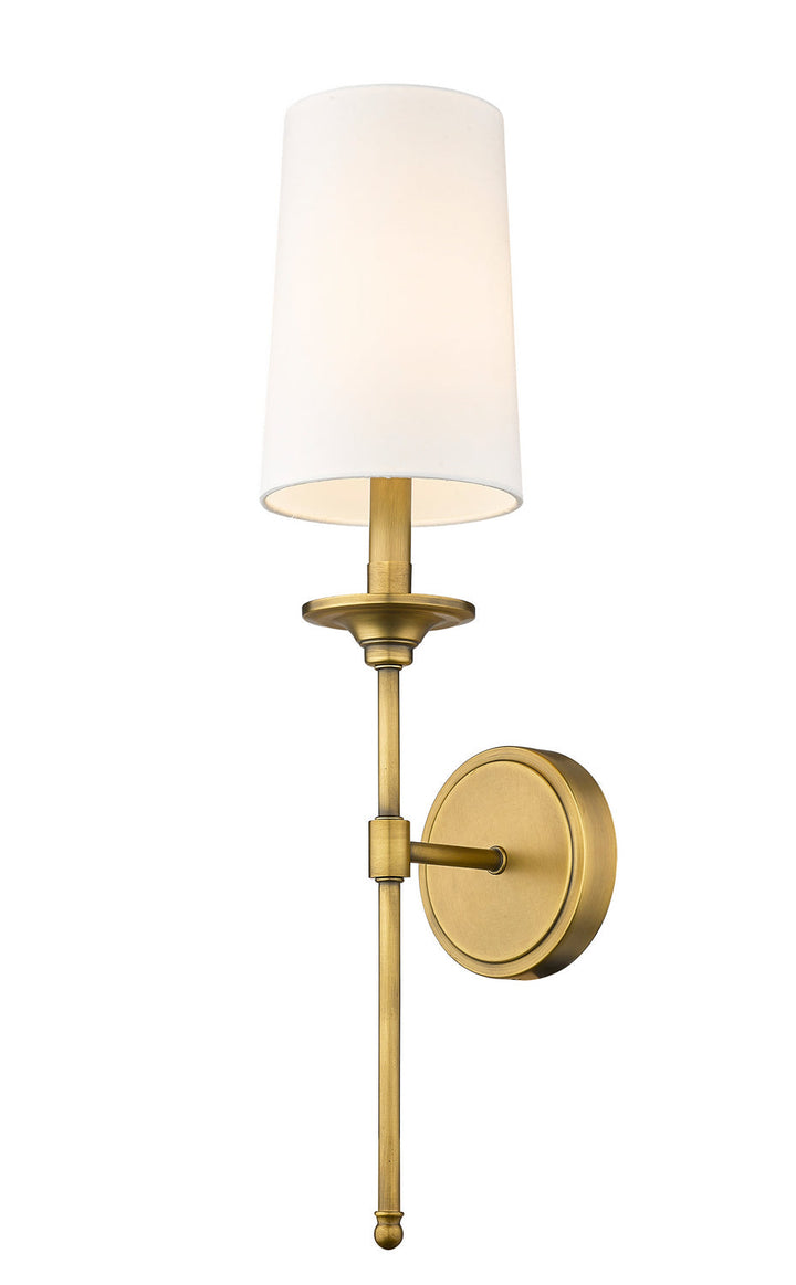 Z-Lite Emily 3033-1S-RB Wall Sconce Light - Rubbed Brass