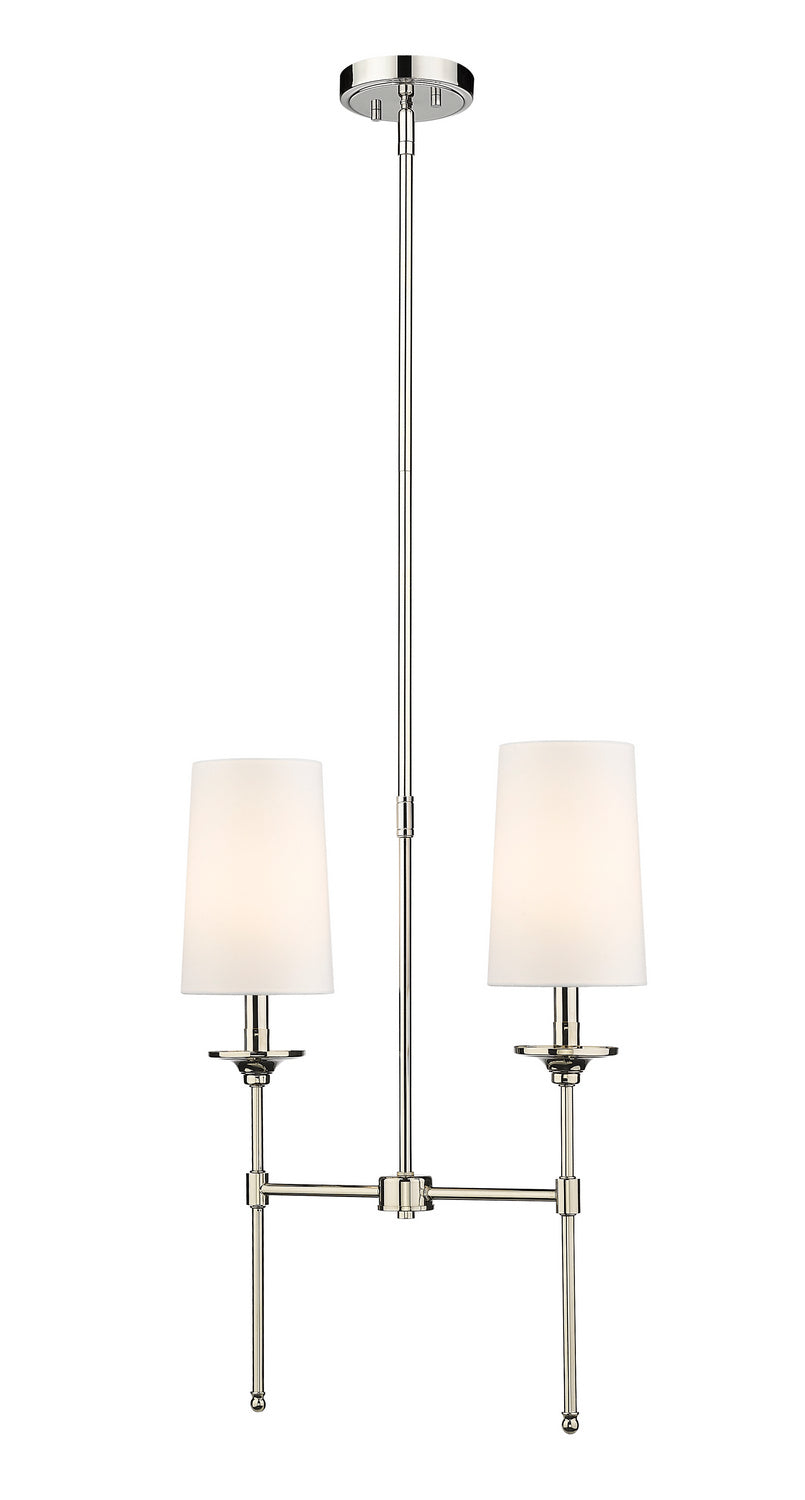 Z-Lite Emily 3033-2L-PN Chandelier Light - Polished Nickel