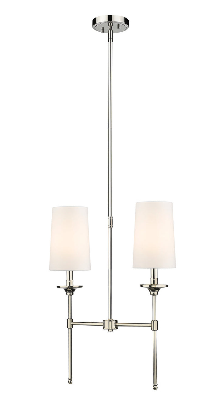 Z-Lite Emily 3033-2L-PN Chandelier Light - Polished Nickel