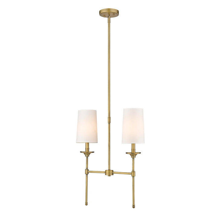 Z-Lite Emily 3033-2L-RB Chandelier Light - Rubbed Brass