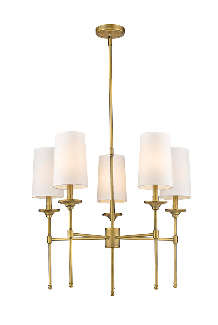Z-Lite Emily 3033-5RB Chandelier Light - Rubbed Brass