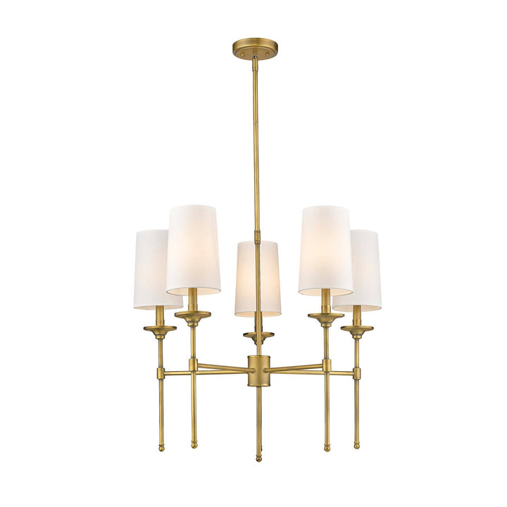 Z-Lite Emily 3033-5RB Chandelier Light - Rubbed Brass