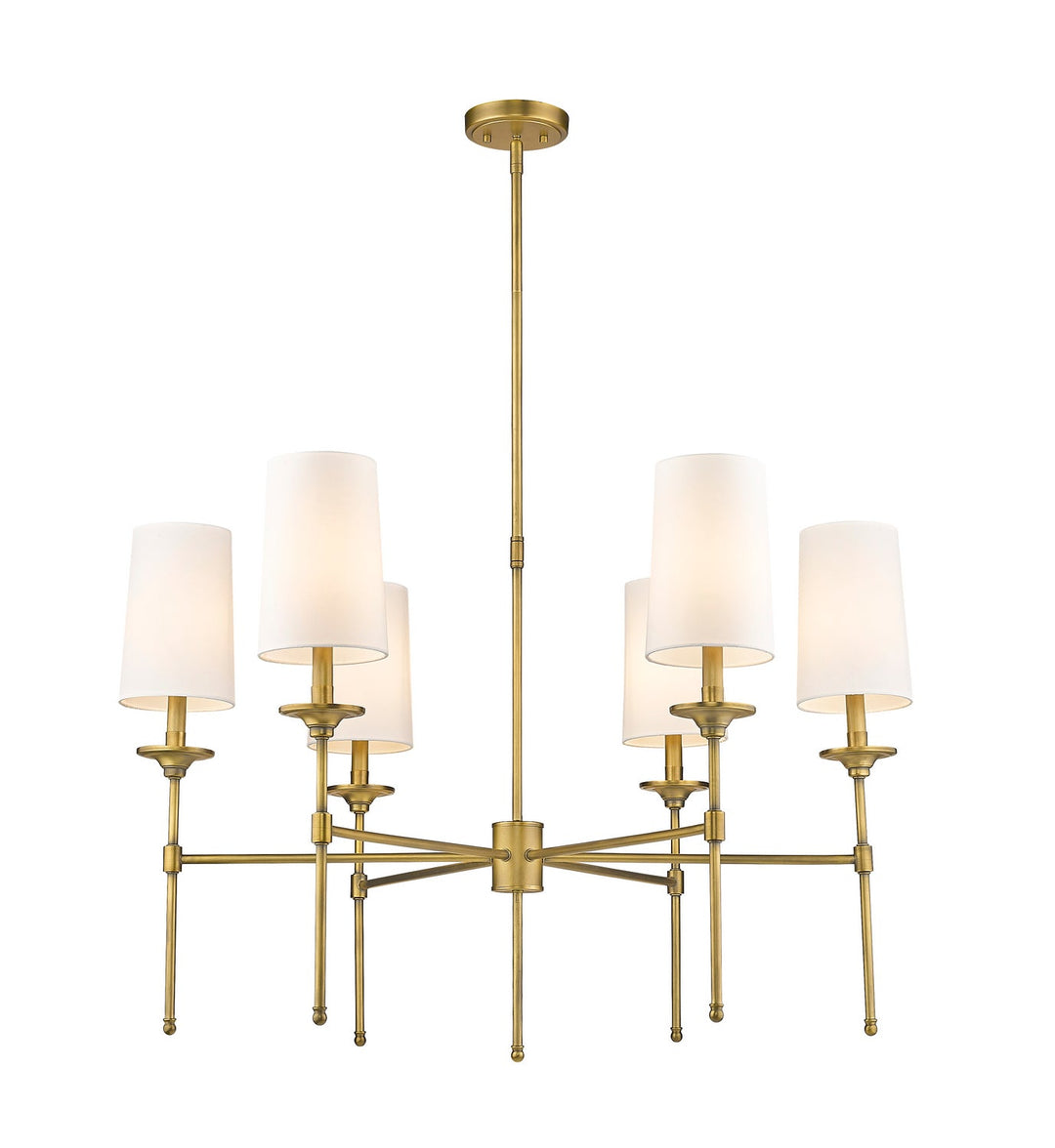 Z-Lite Emily 3033-6RB Chandelier Light - Rubbed Brass
