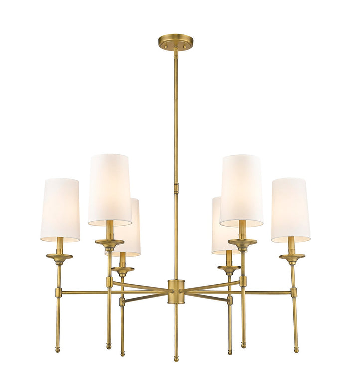 Z-Lite Emily 3033-6RB Chandelier Light - Rubbed Brass