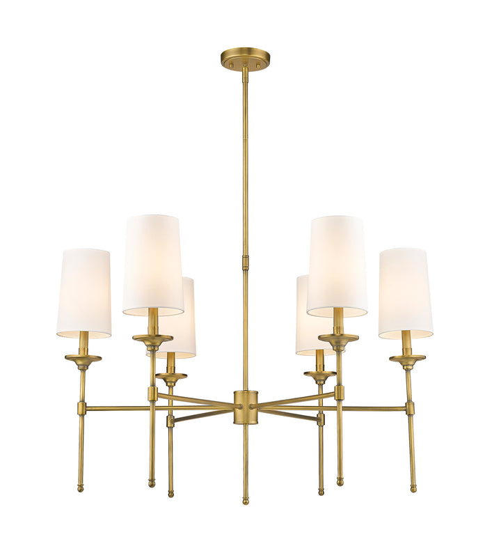 Z-Lite Emily 3033-6RB Chandelier Light - Rubbed Brass