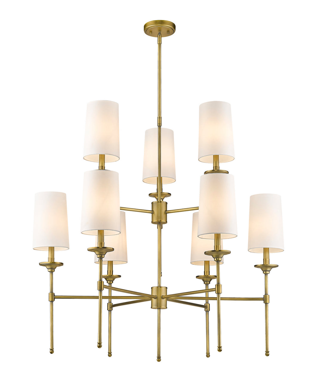 Z-Lite Emily 3033-9RB Chandelier Light - Rubbed Brass