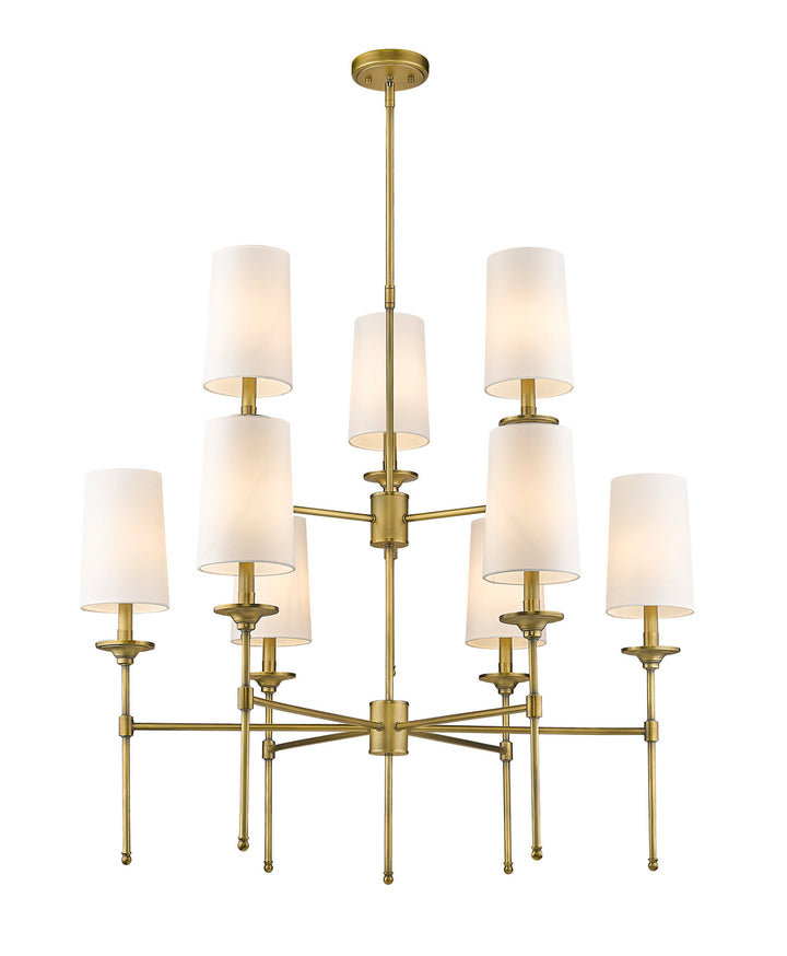 Z-Lite Emily 3033-9RB Chandelier Light - Rubbed Brass