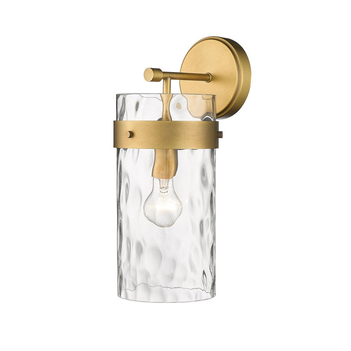 Z-Lite Fontaine 3035-1SL-RB Wall Sconce Light - Rubbed Brass