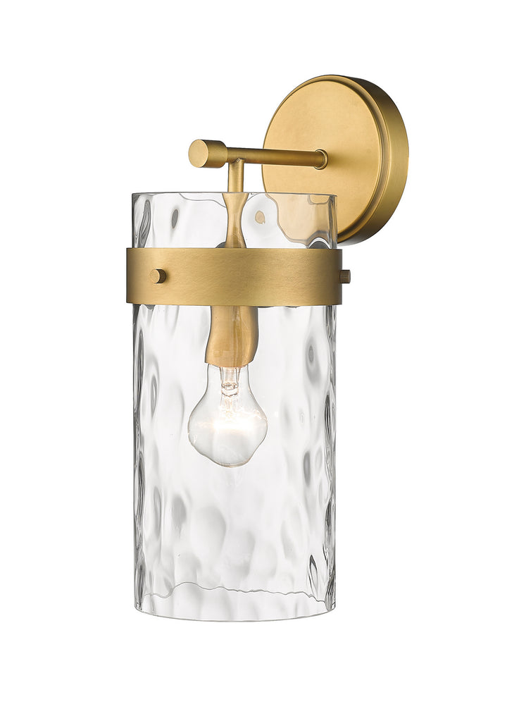 Z-Lite Fontaine 3035-1SL-RB Wall Sconce Light - Rubbed Brass
