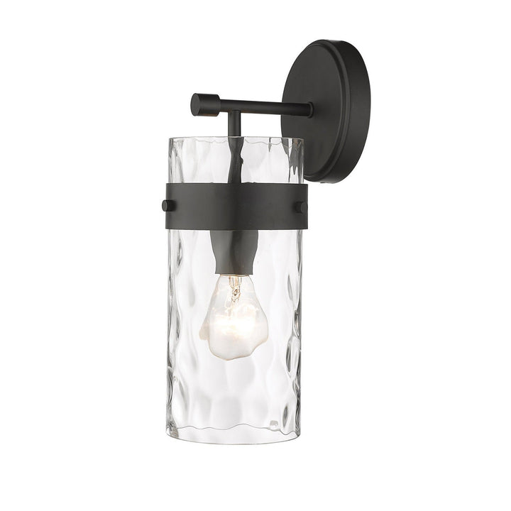 Z-Lite Fontaine 3035-1SS-MB Wall Sconce Light - Matte Black