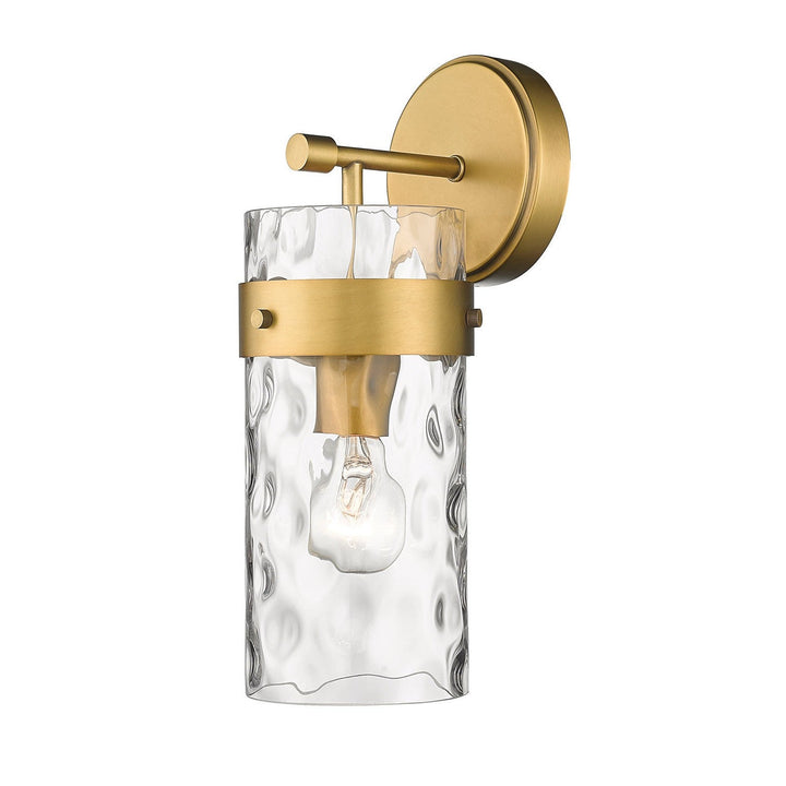 Z-Lite Fontaine 3035-1SS-RB Wall Sconce Light - Rubbed Brass