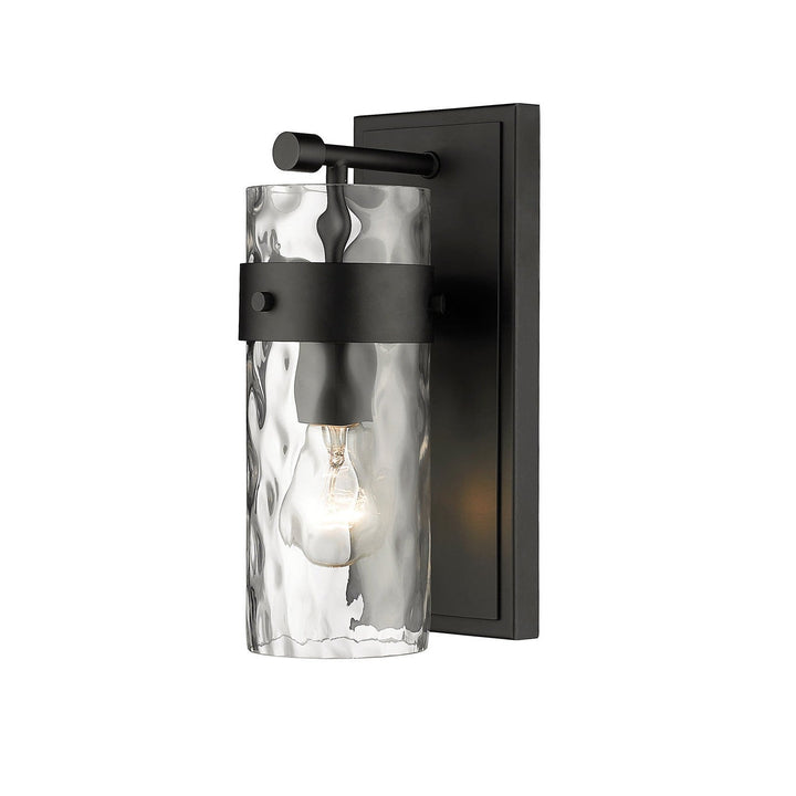 Z-Lite Fontaine 3035-1V-MB Wall Sconce Light - Matte Black