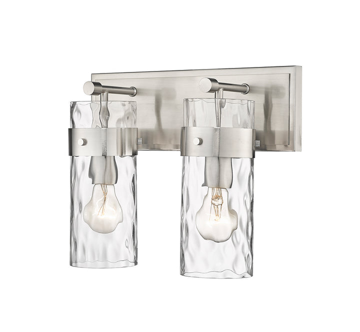 Z-Lite Fontaine 3035-2V-BN Bath Vanity Light 14 in. wide - Brushed Nickel